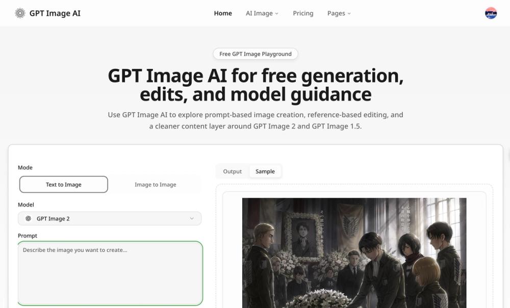 image of GPT Image AI - Free GPT Image 2