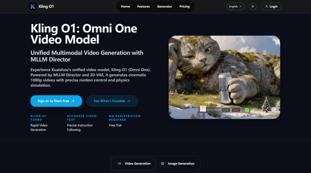 image of Kling O1 AI