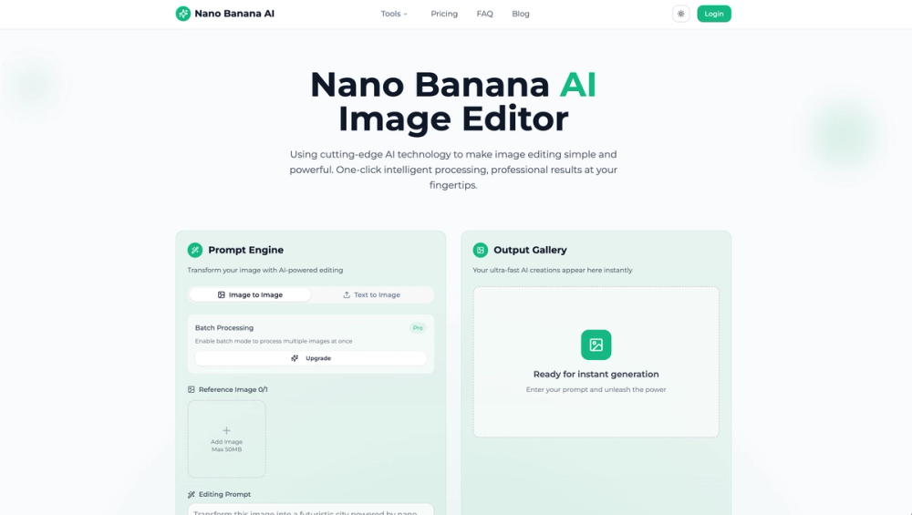 image of Nano Banana Image Editor