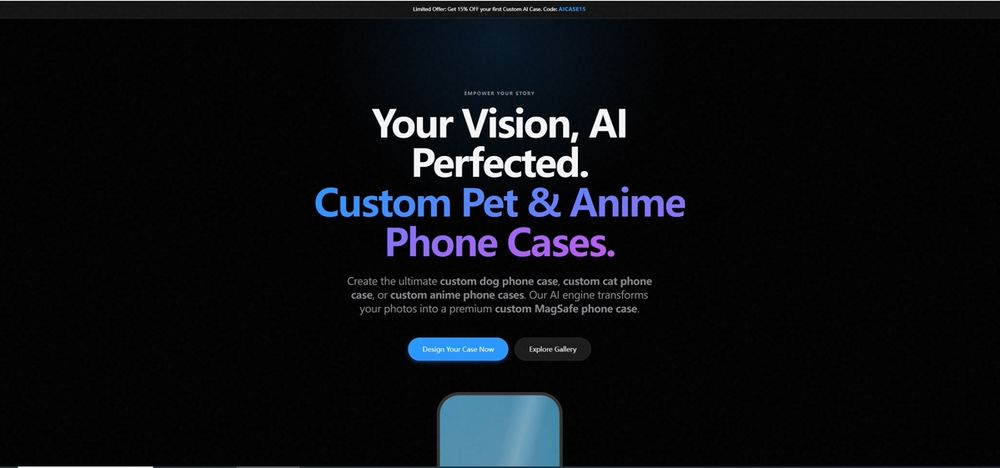 image of Custom AI Pet Phone Case