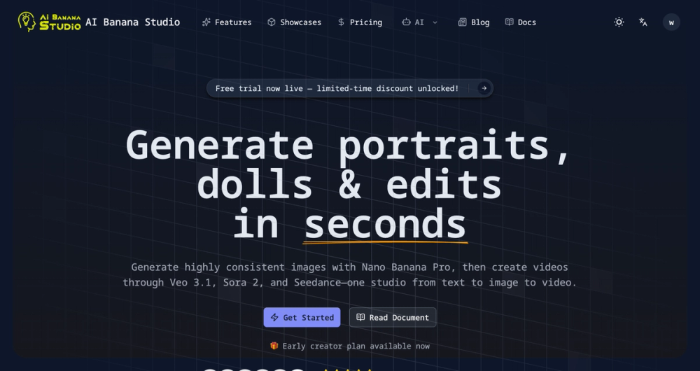 image of AI Banana Studio