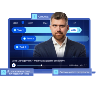 Szymon Negacz na tle osi czasu szkolenia