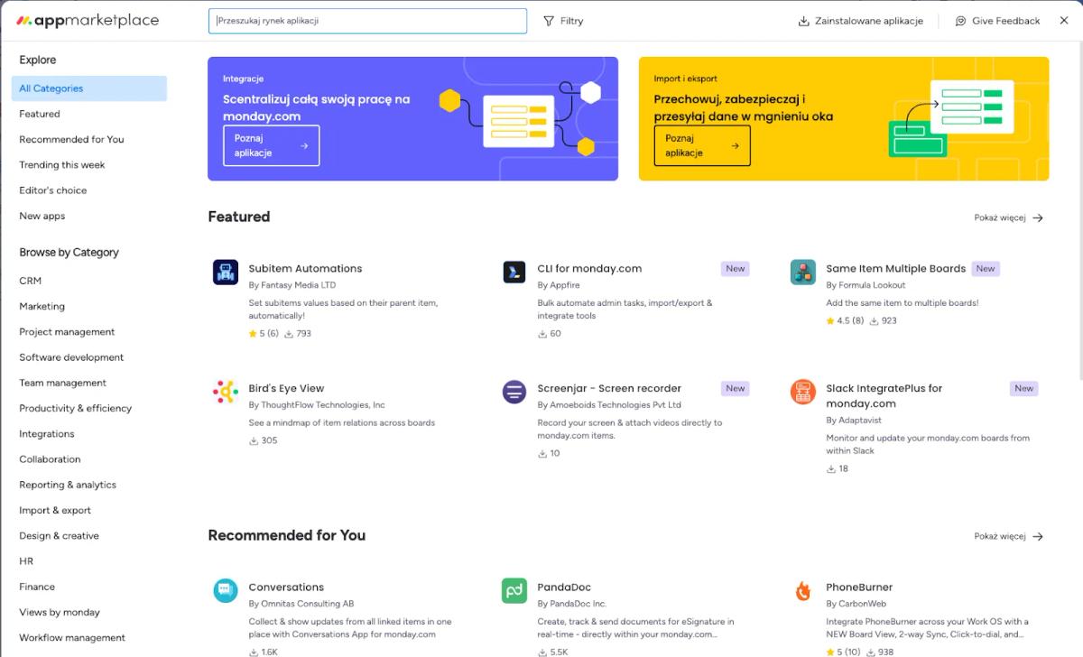 Recenzja: Monday – system CRM 2024