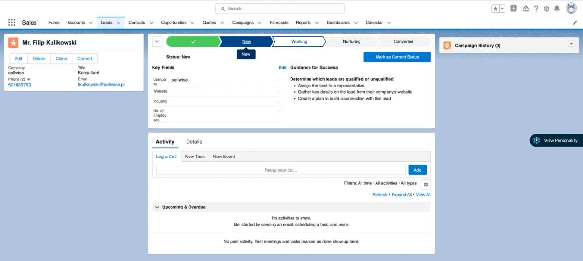 Recenzja: Salesforce – System CRM