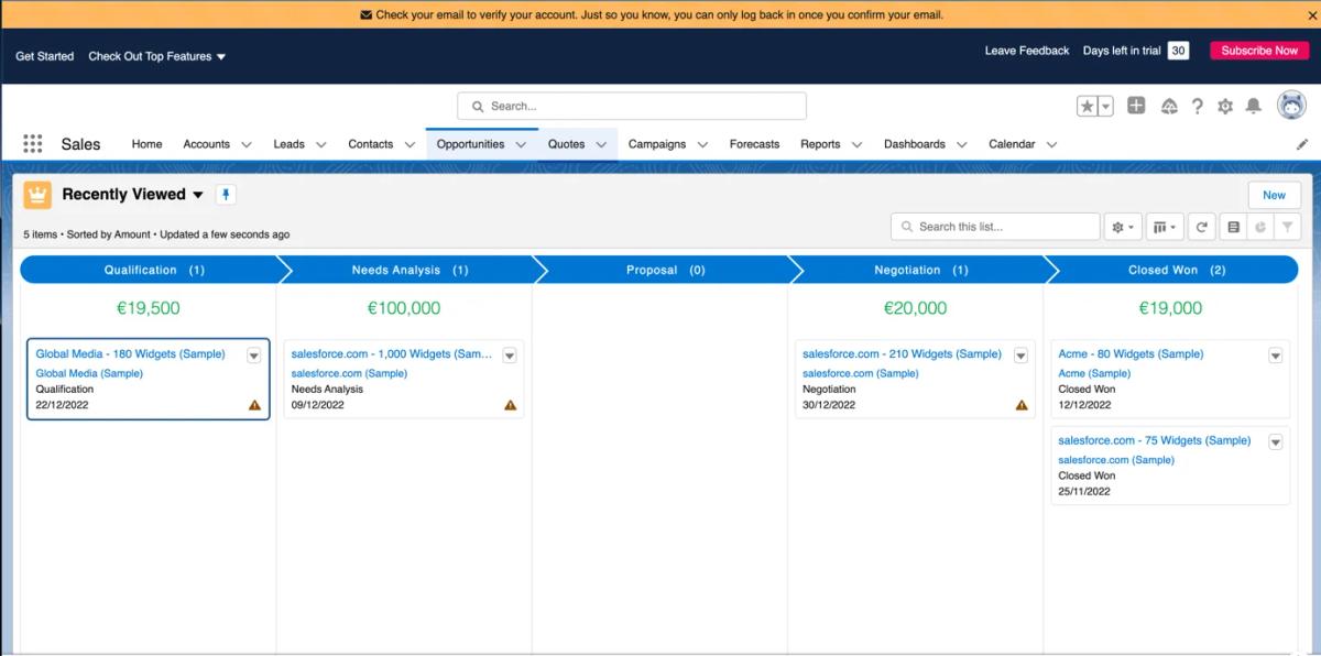 Recenzja: Salesforce – System CRM