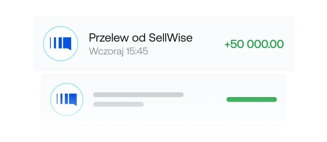 Przelew od SellWise