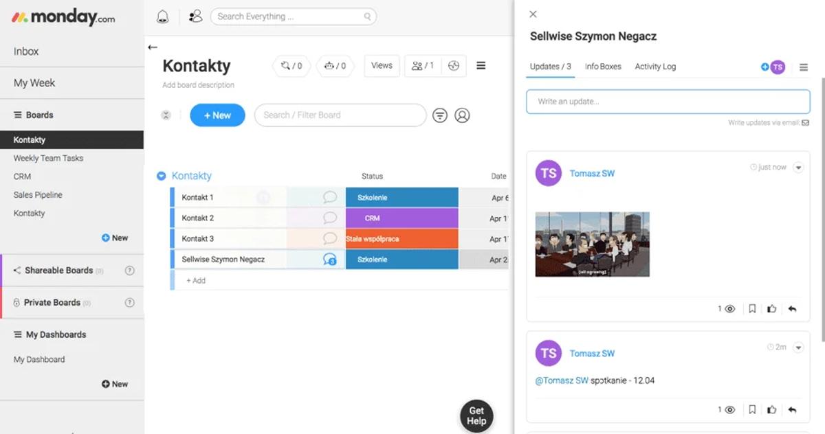 Recenzja: Monday.com – system CRM