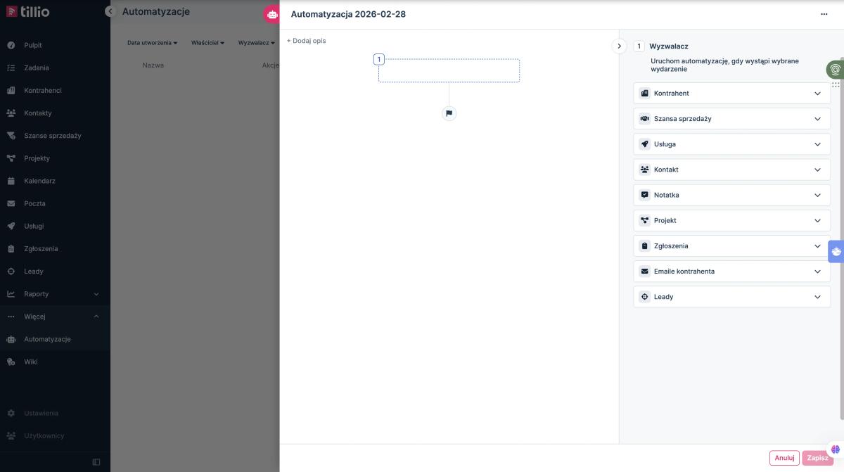 Recenzja 2026/2027: Tillio CRM Grow