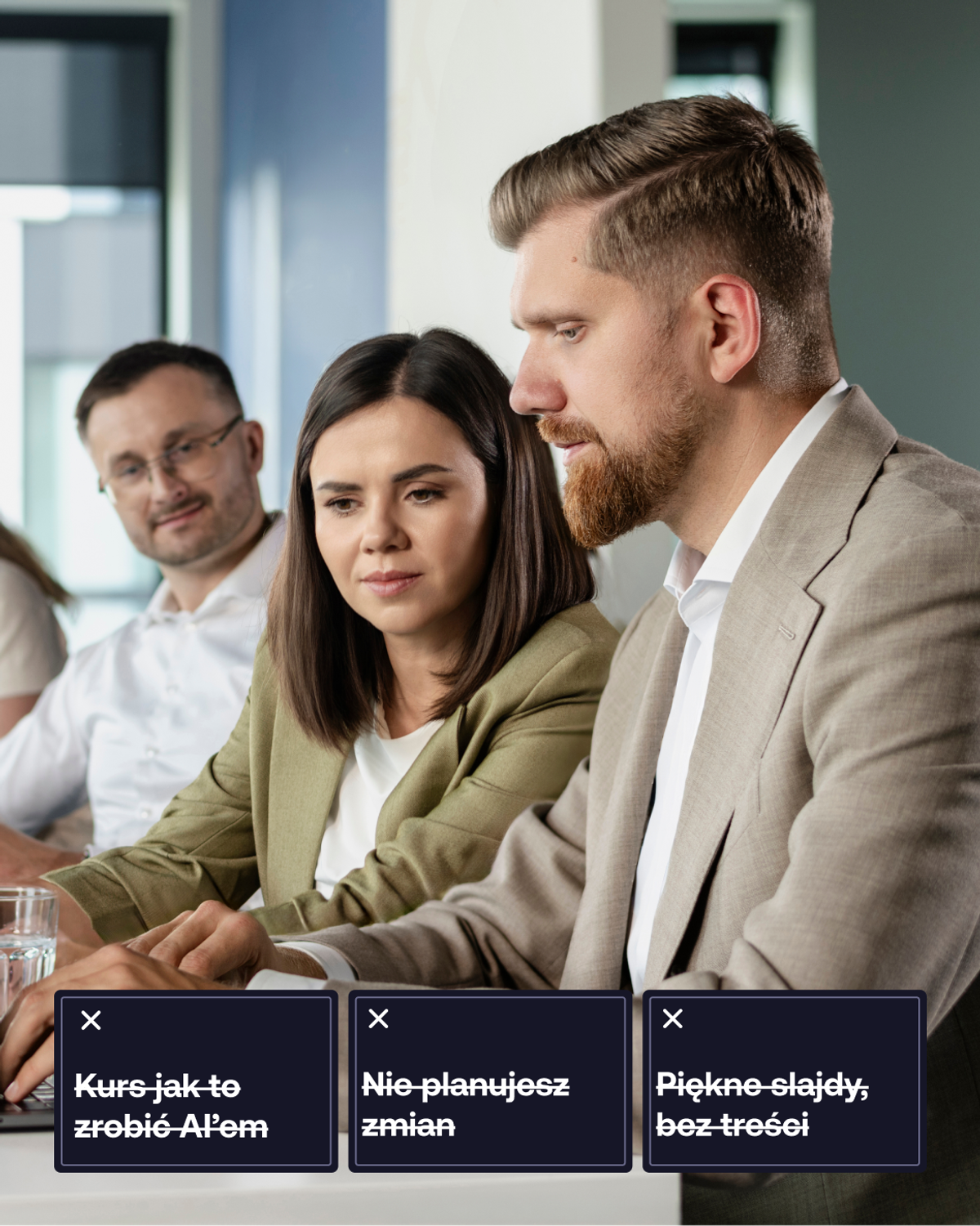 Zespół analizujący dane w systemie CRM
