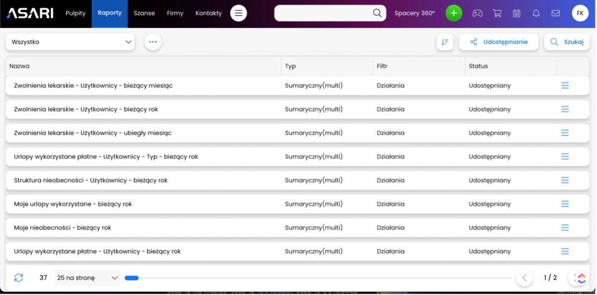 Recenzja: Asari – system CRM