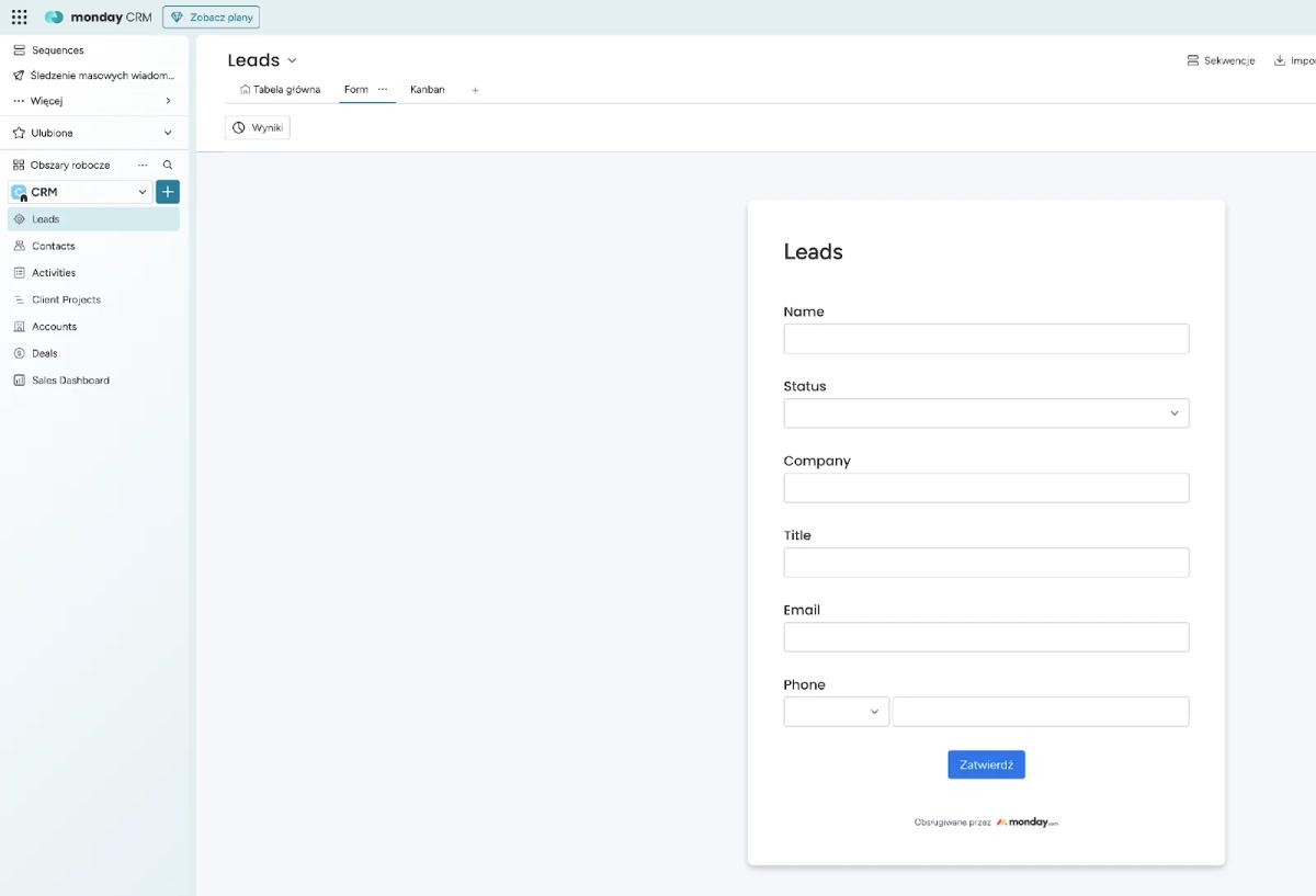 Recenzja 2025/2026: Monday CRM