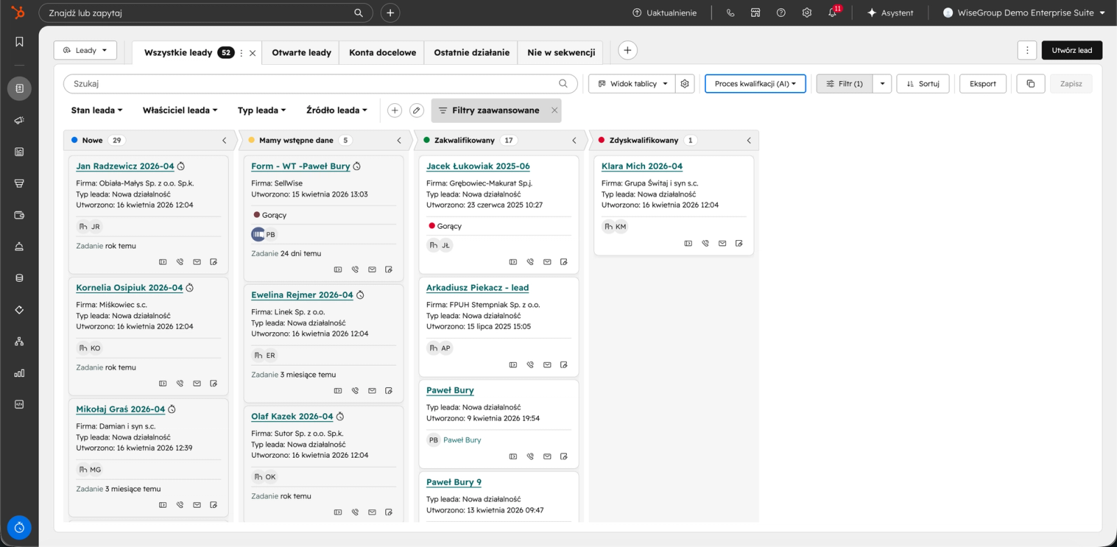 HubSpot CRM od środka - slajd 3