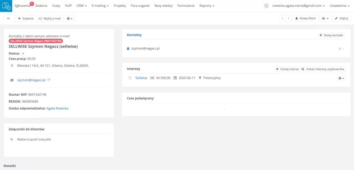 Recenzja: Sugester – system CRM