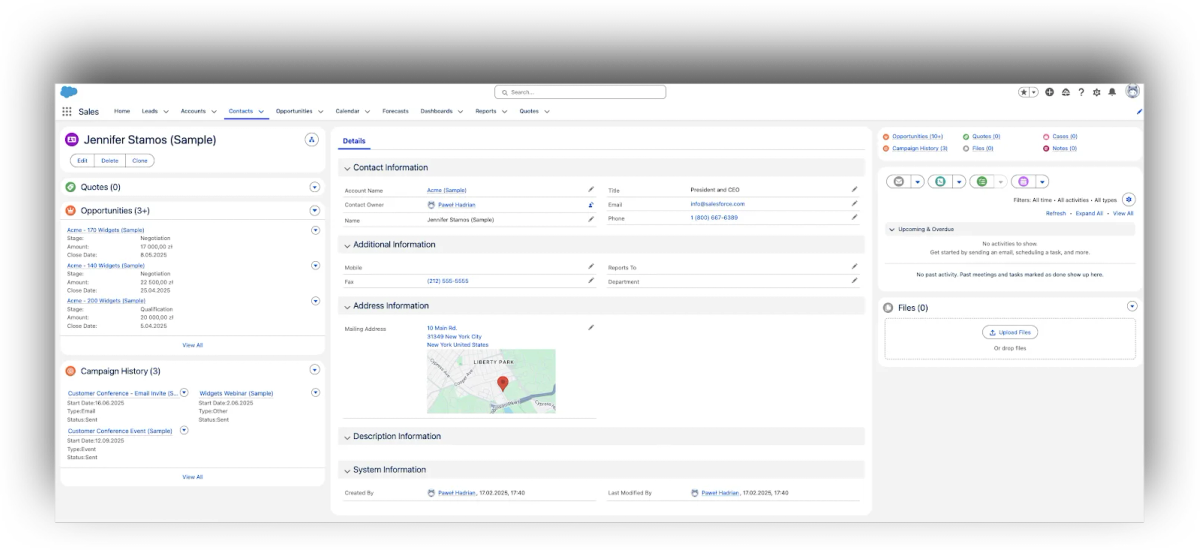 Recenzja 2025/2026: Salesforce CRM
