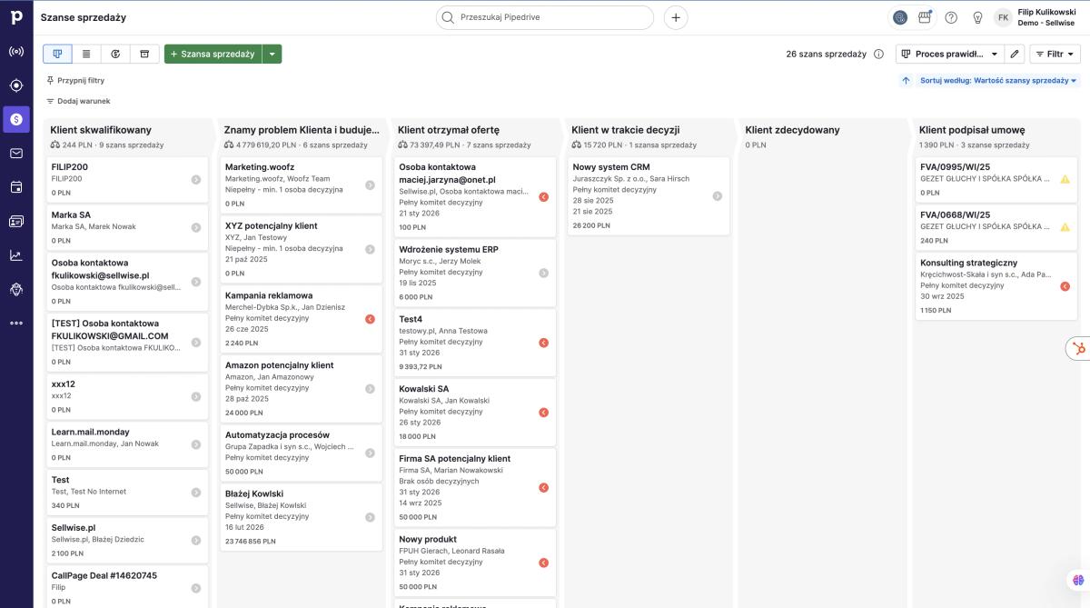 Recenzja 2026/2027: Pipedrive CRM