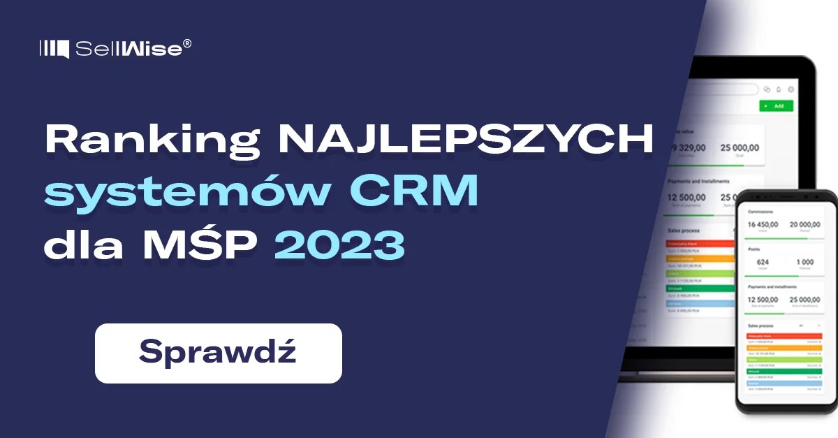 Ranking najlepszych systemów CRM dla MŚP 2023