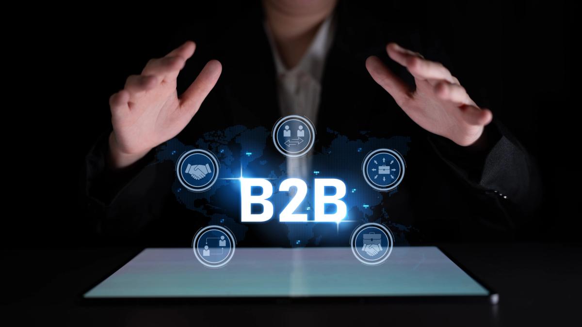 marketing B2B grafika