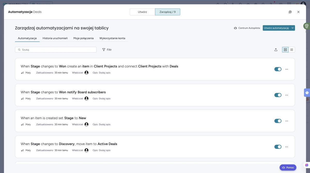Recenzja 2026/2027: monday CRM Pro