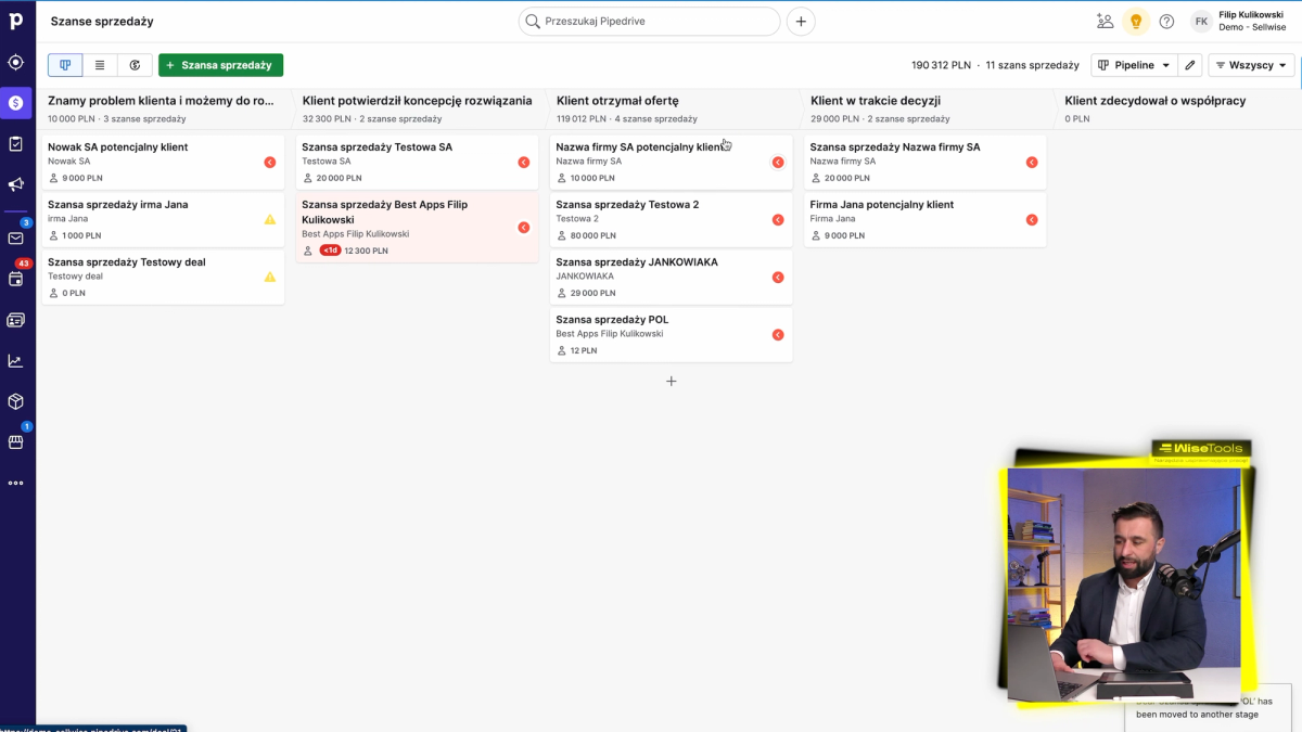 Filozofia CRM Pipedrive to automatyzacja przypomnień w zarządzaniu relacjami