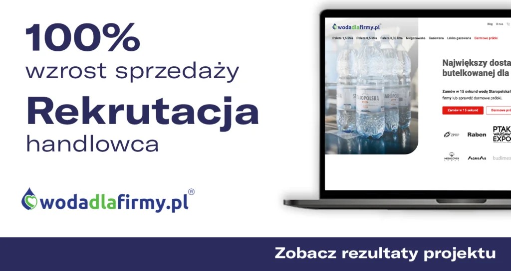 Case study SellWise – Woda dla Firmy