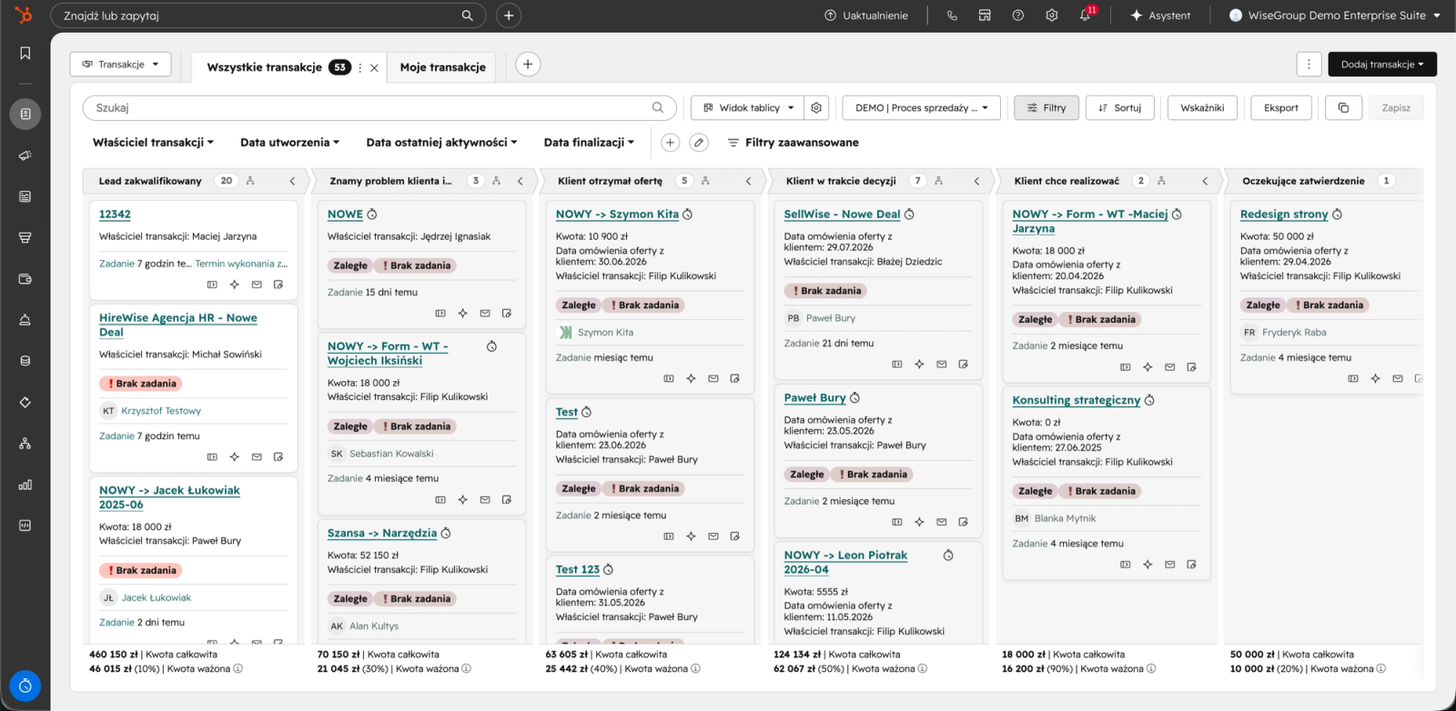 HubSpot CRM od środka - slajd 6