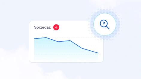 Spadek wyników sprzedaży i szukanie jego przyczyny.