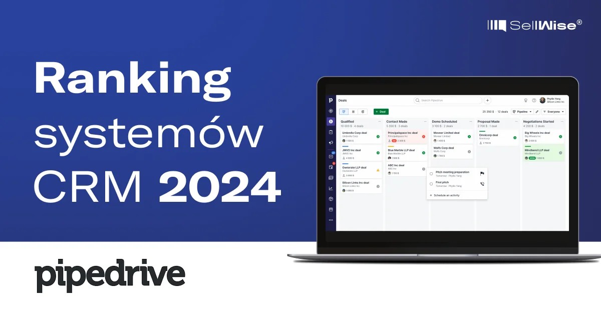 Recenzja: Pipedrive – system CRM 2024