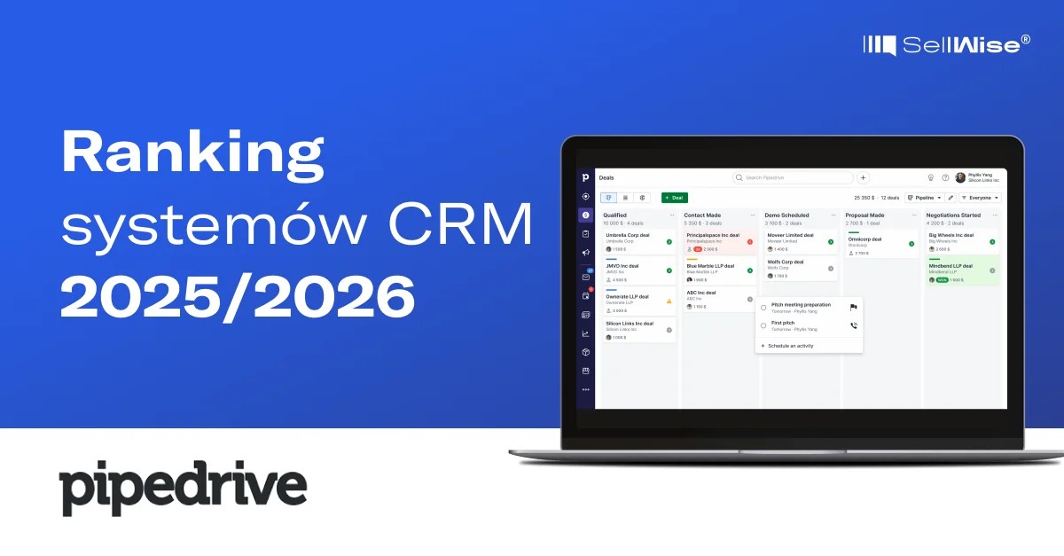 Recenzja 2025/2026: Pipedrive CRM