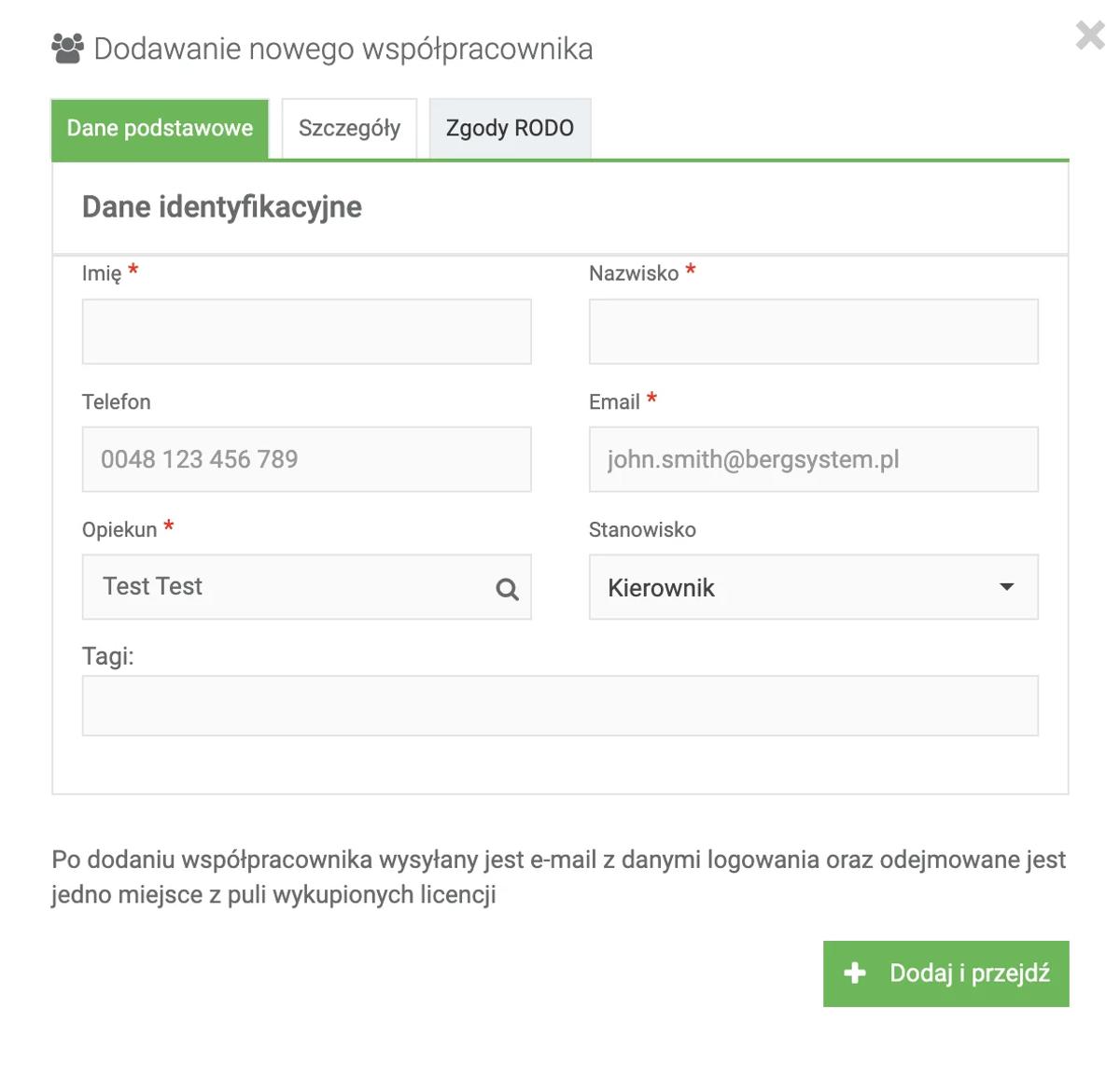 Recenzja: Berg System – system CRM