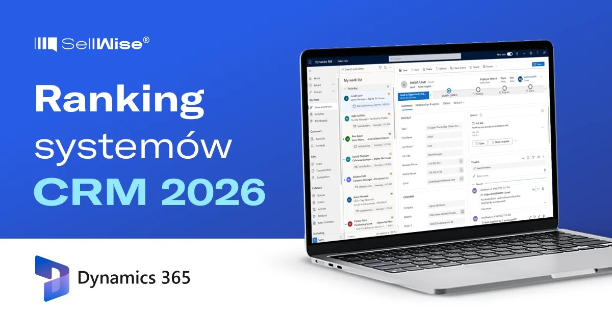 Recenzja 2026/2027: Microsoft Dynamics CRM 365 Sales Professional