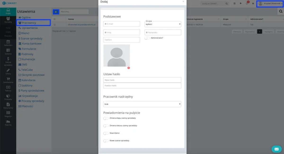 Recenzja: Csmart – system CRM