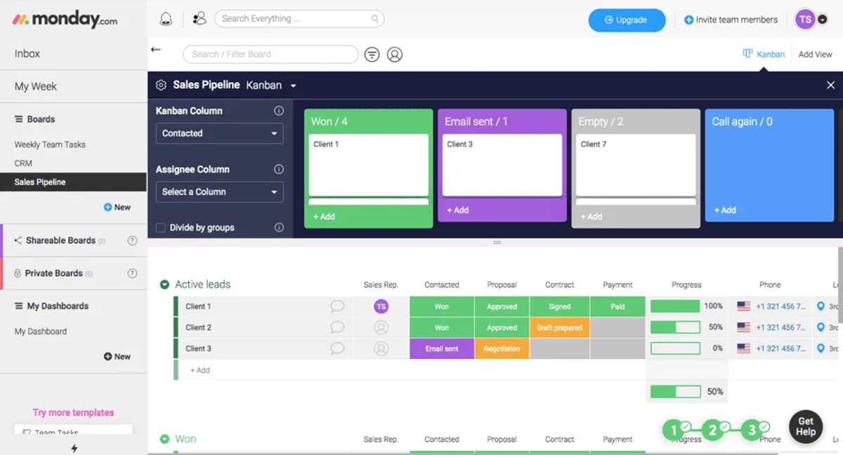Recenzja: Monday.com – system CRM