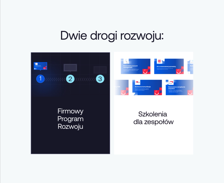 Firmowy Program Rozwoju lub dedykowane szkolenia dla zespołów