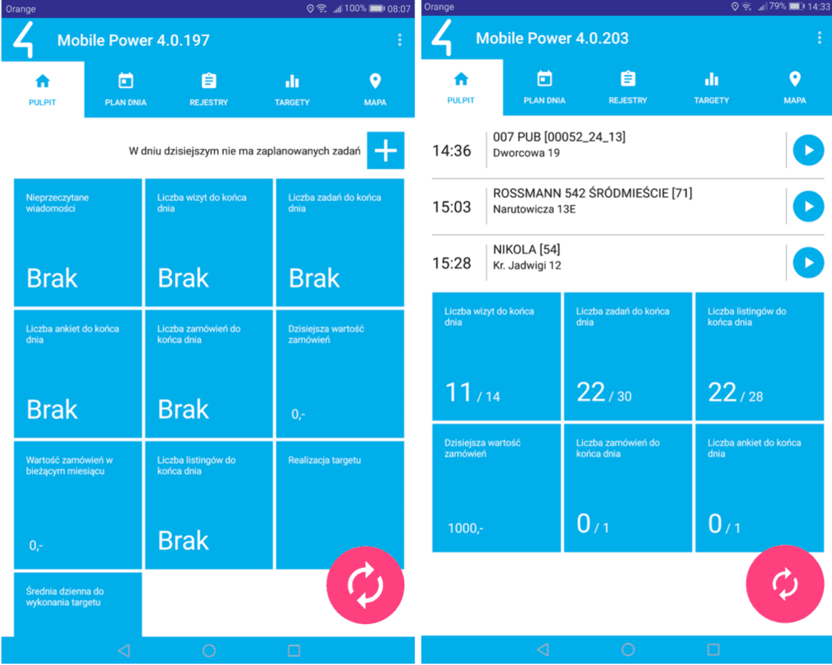 Recenzja: System SFA – 4MPOWER, czyli mobilny CRM, optymalizator tras i wiele więcej