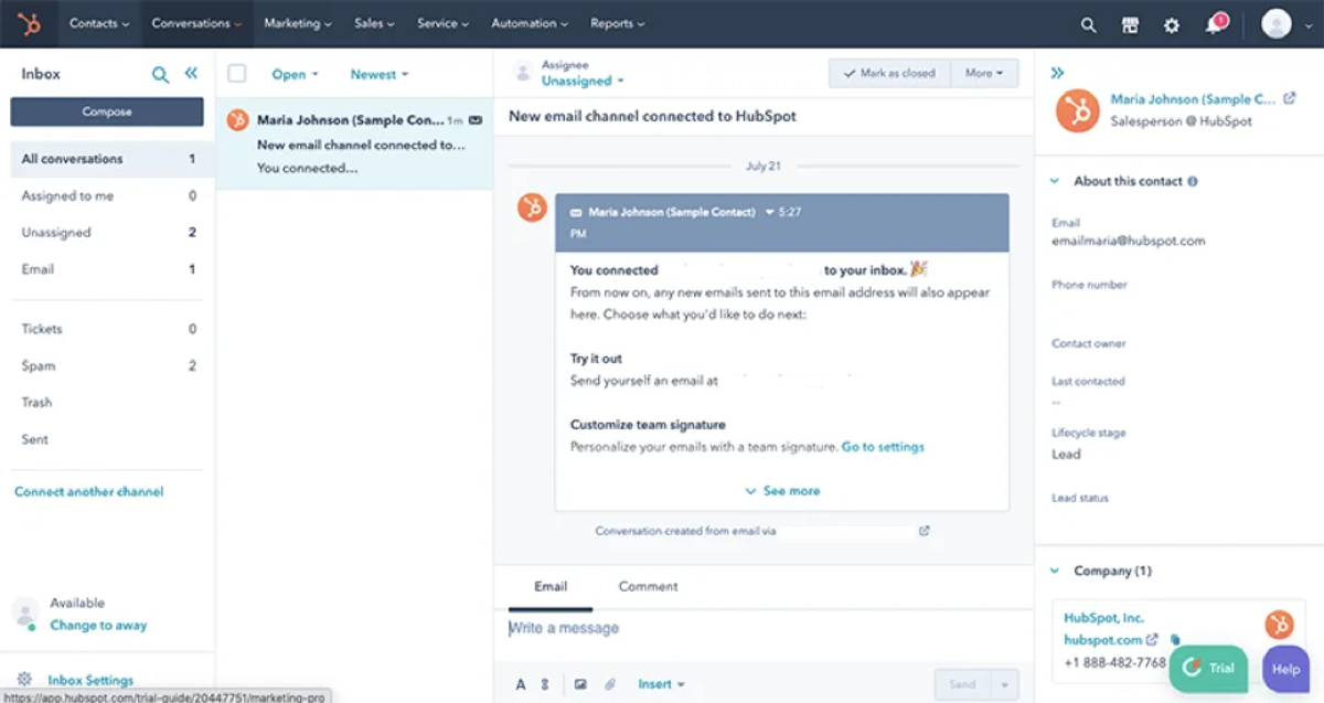 Recenzja: HubSpot