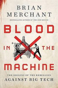 The cover of the book Blood in the Machine