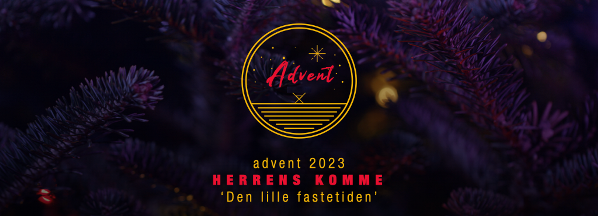 Forside til undervisningsserien om Advent