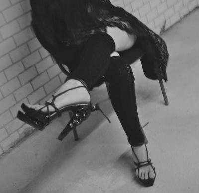 Hight heels. Inpired by Aoi Kotsuhiroi's vegetal obscenities