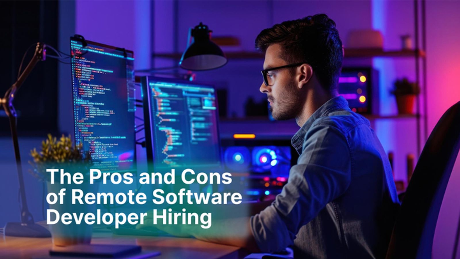 The Pros and Cons of Remote Software Developer Hiring