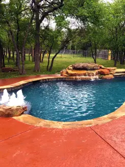 Blue Clean Swimming Pool