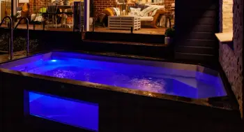 Plunge Pool with RGB Lights