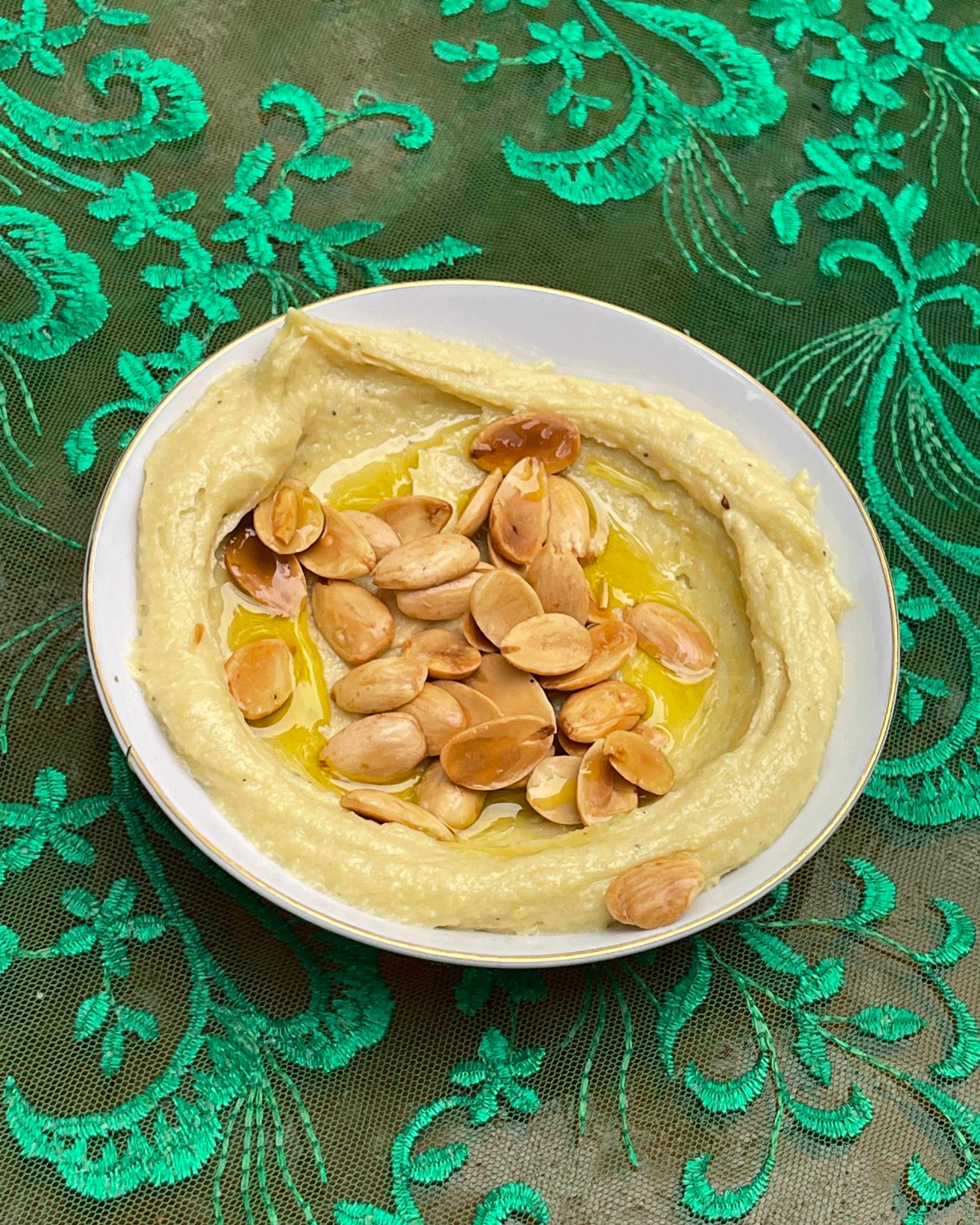 sweet potato skordalia