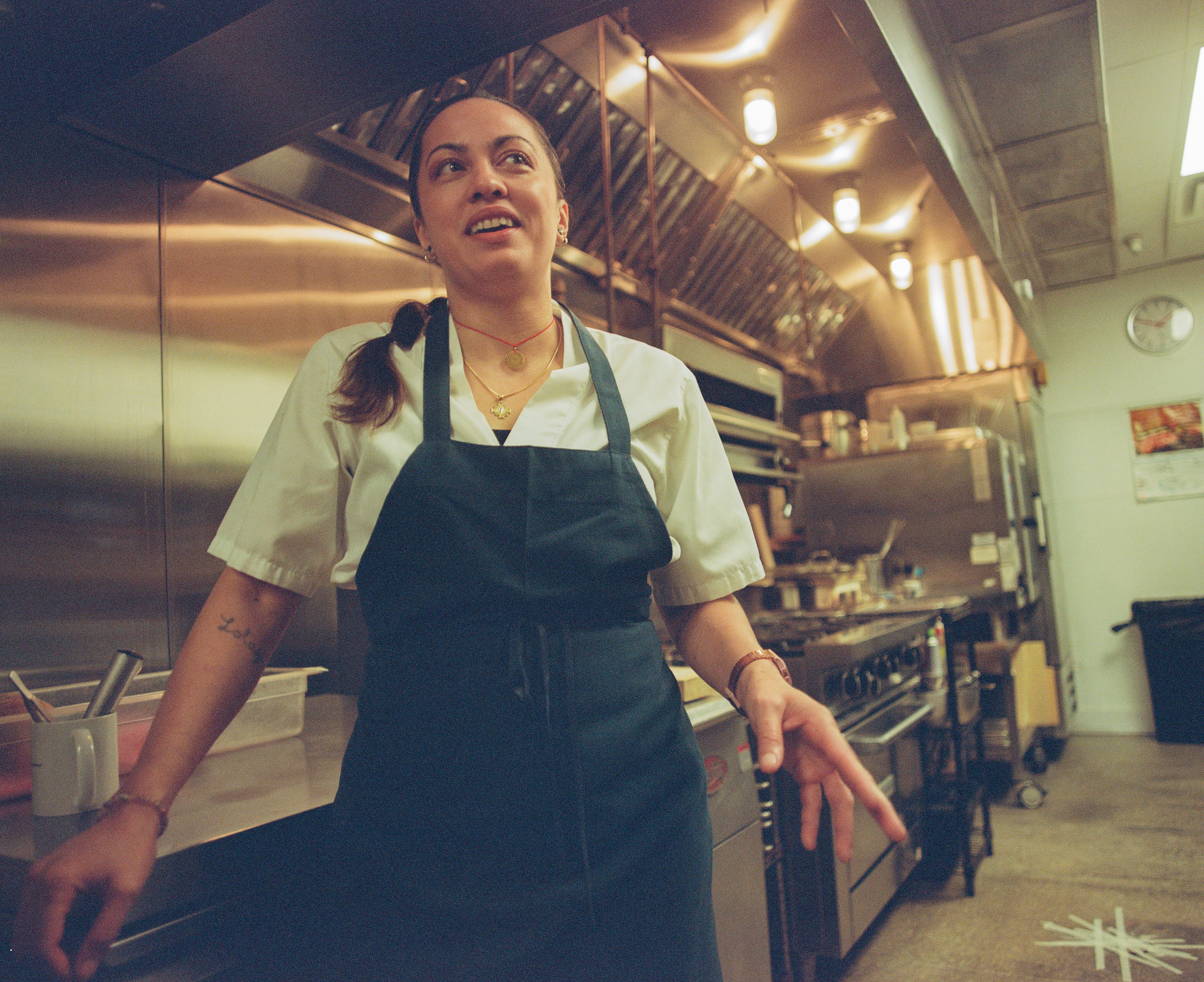 Photo of chef in kitchen