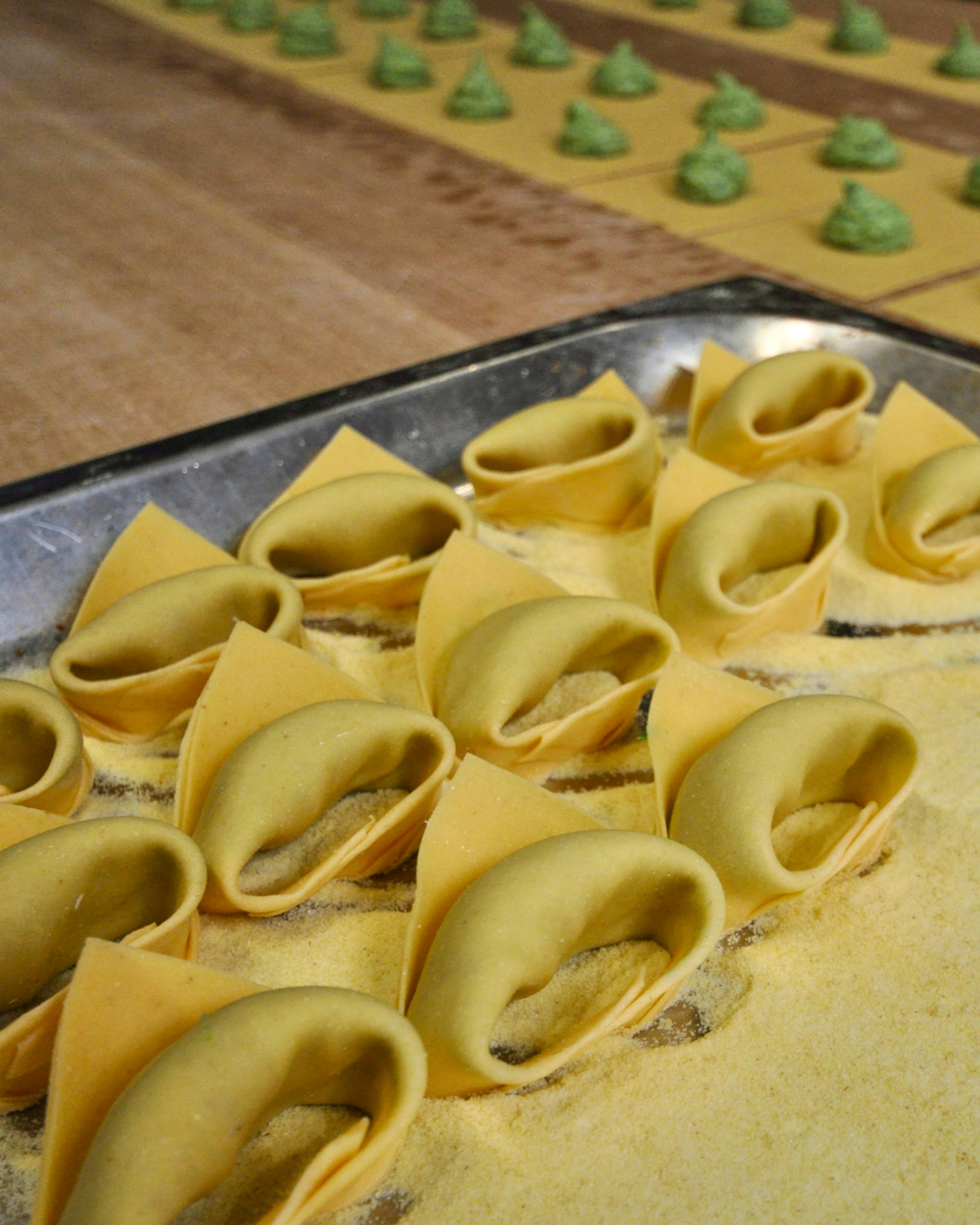 tortellini parcels