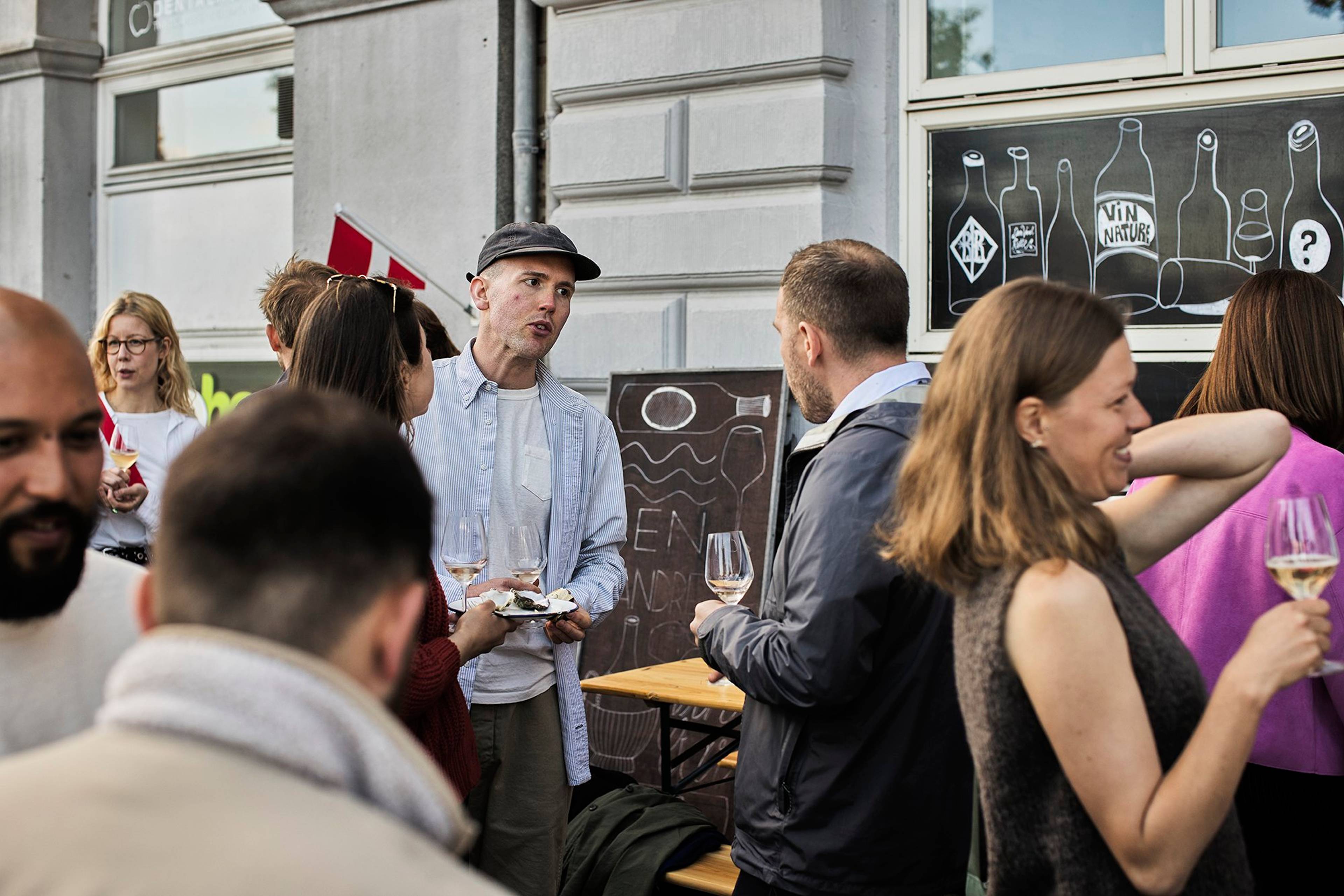 Group shot from the Copenhagen launch at Den Vandrette