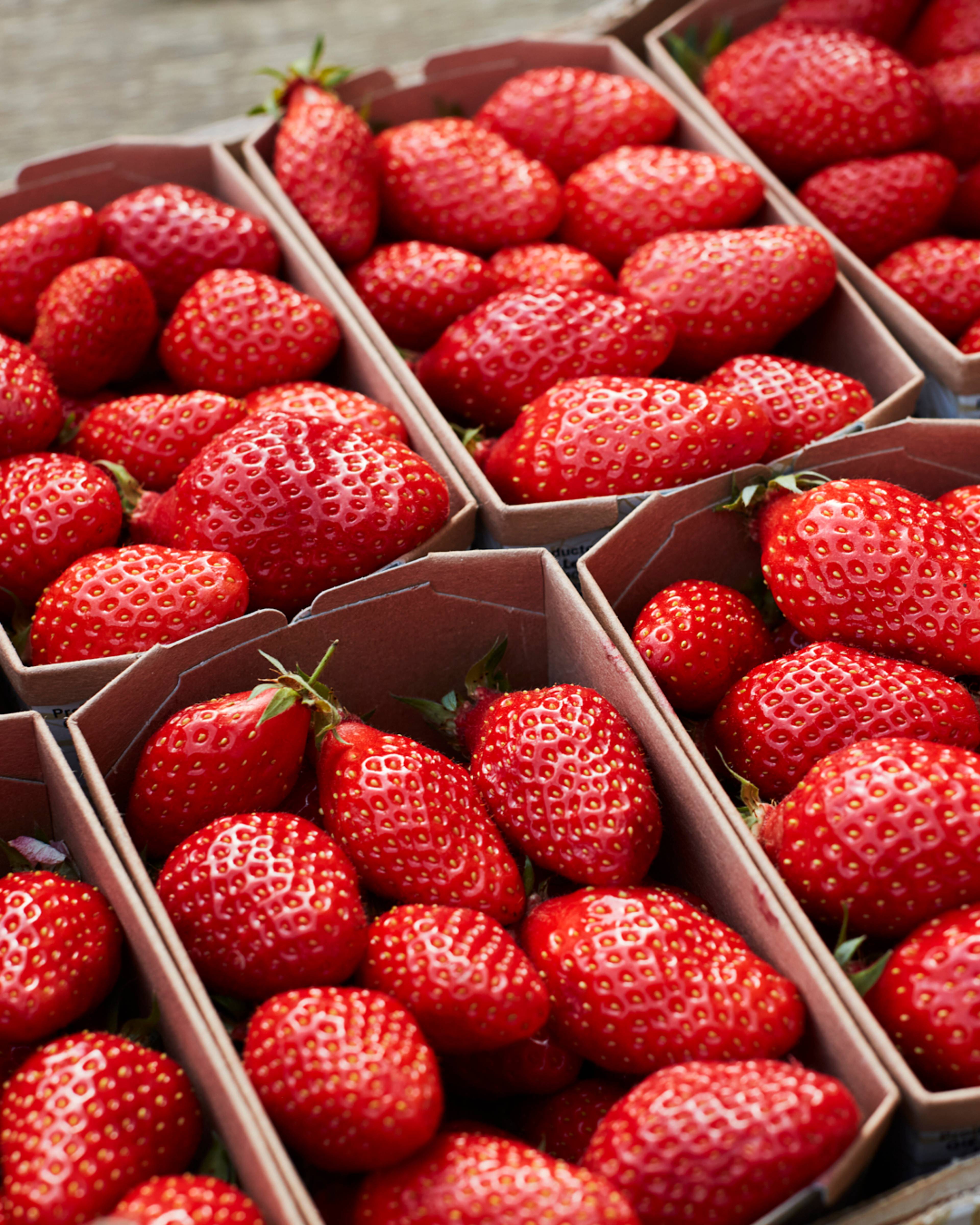 Gariguette strawberries