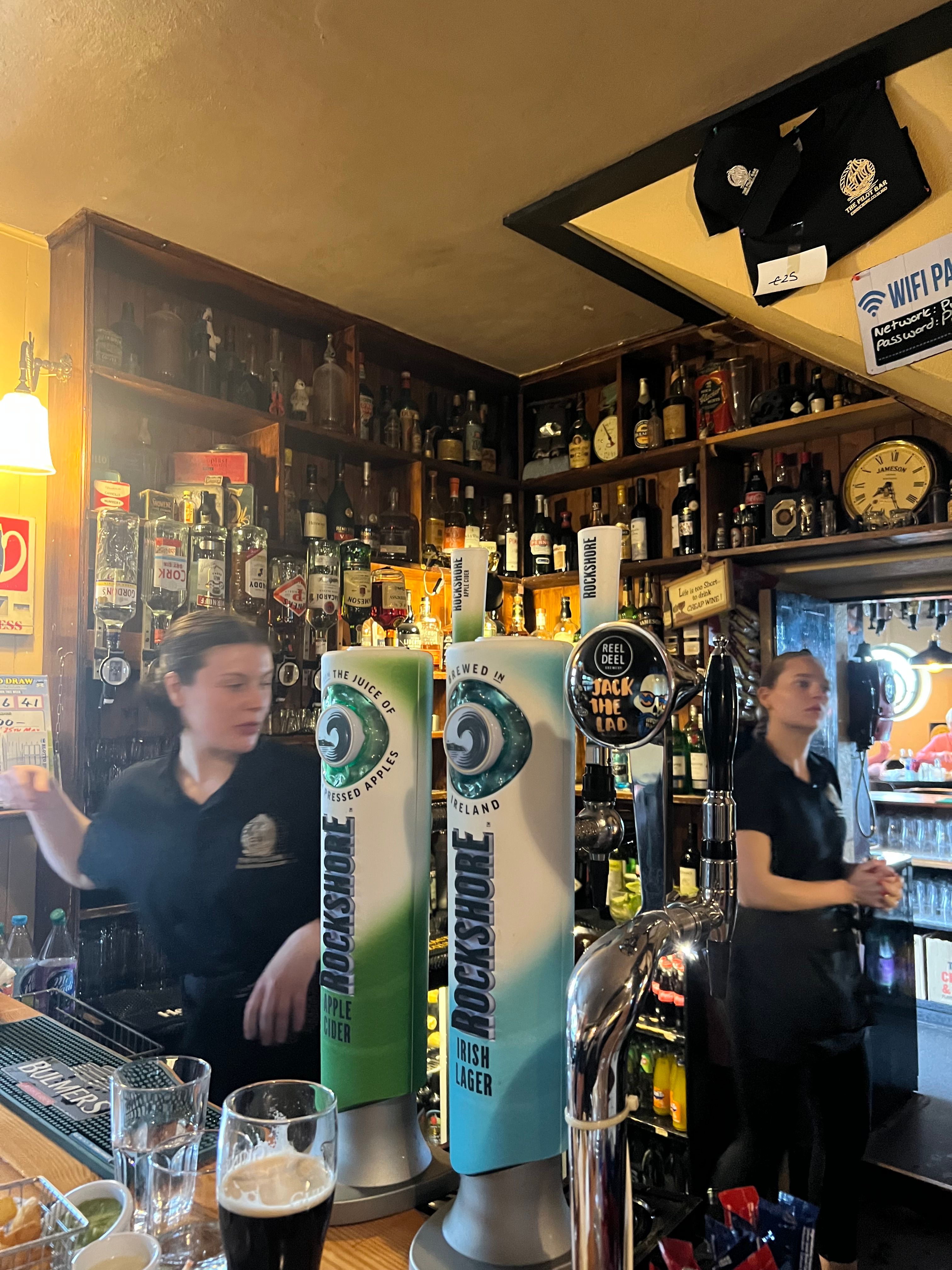 The tiny bar at Gilroy