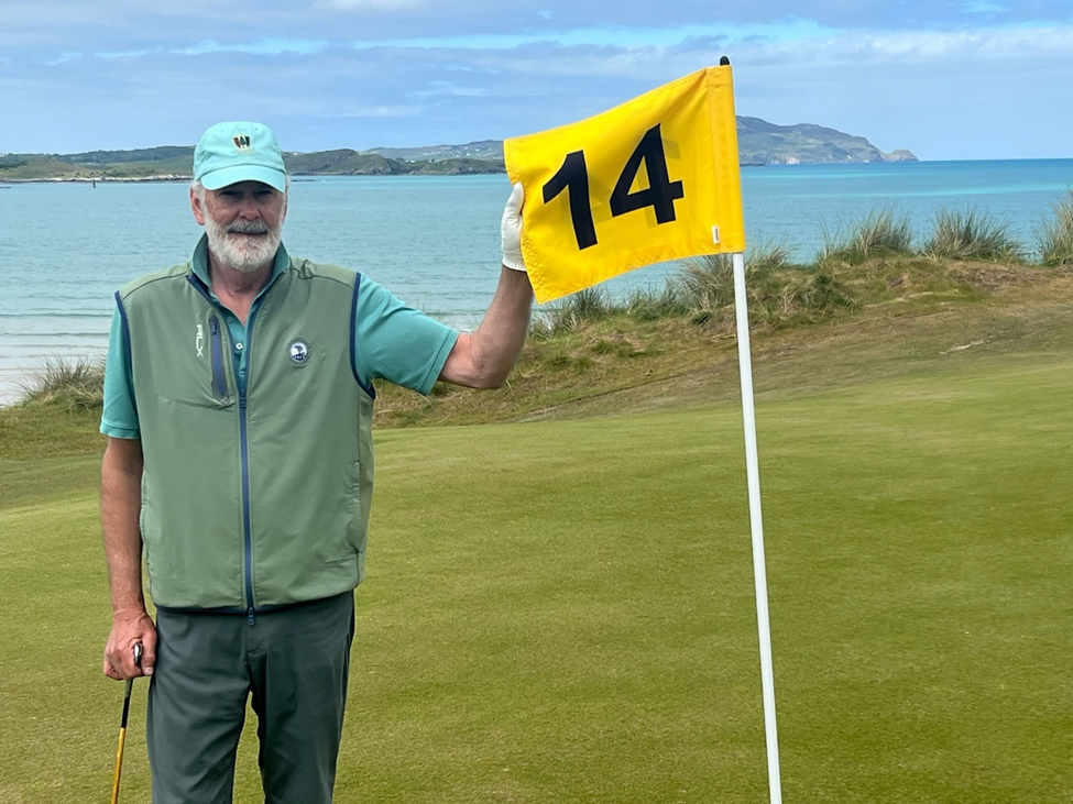 A fantastic par-4, Sheephaven Bay