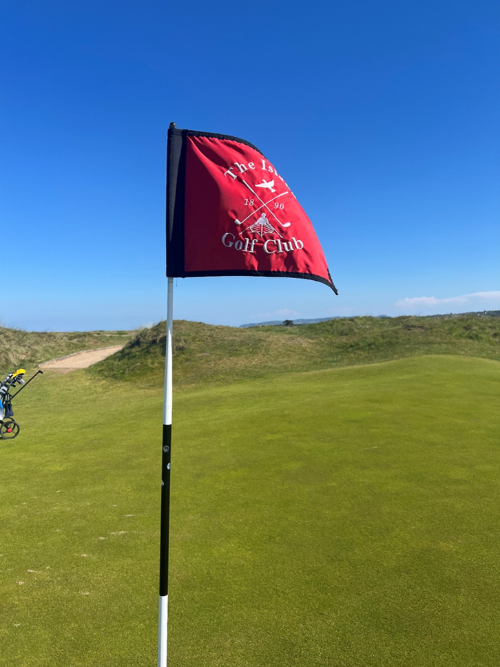 Old School Pin & Flag