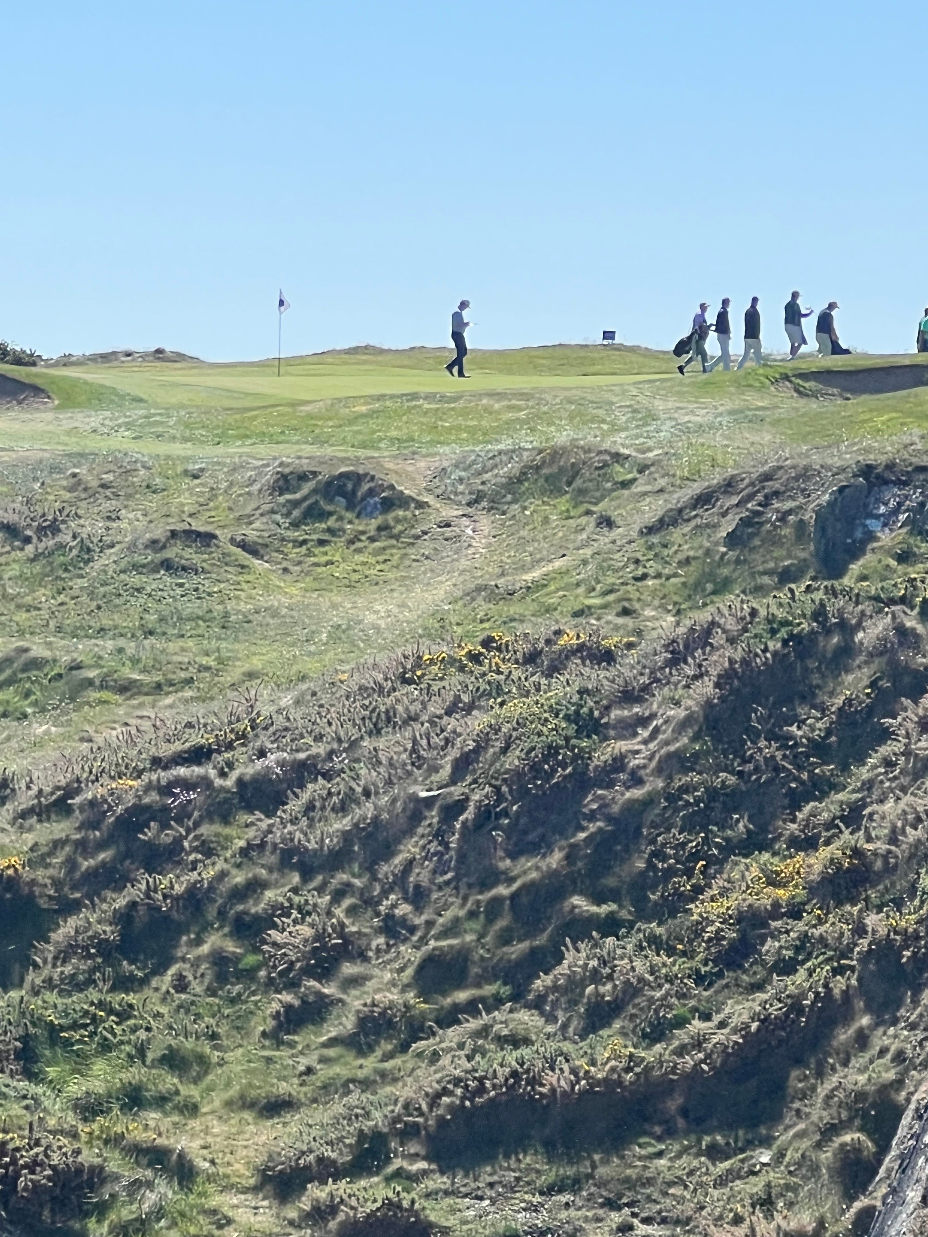 #2 Green, look at the gorse!